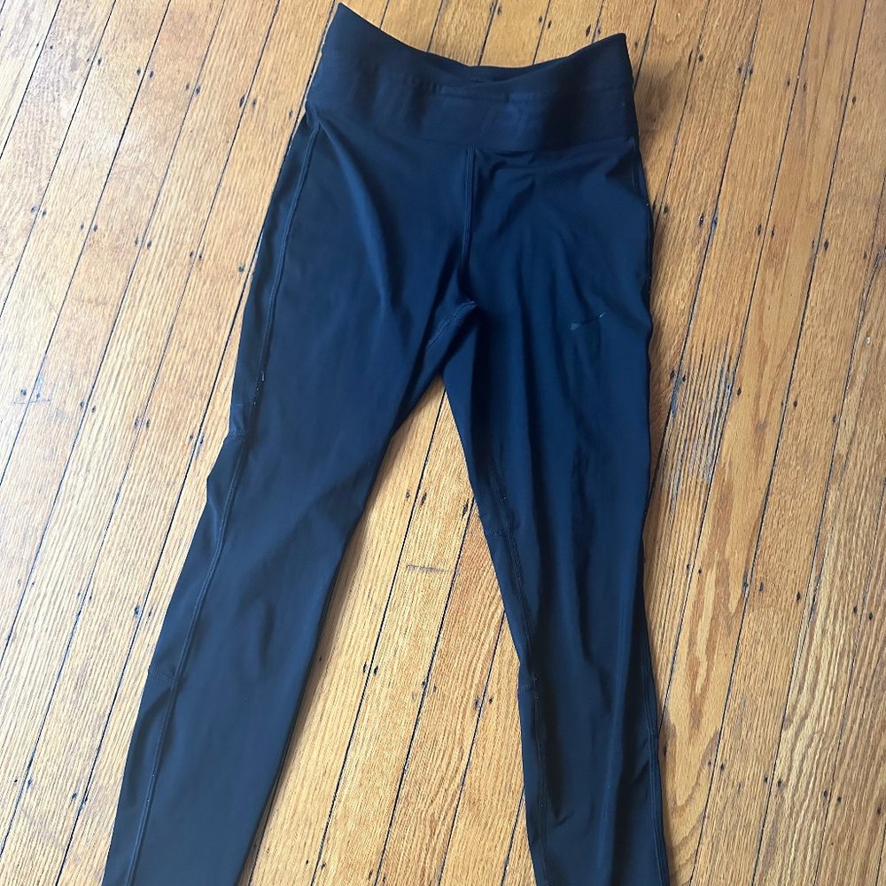 Nike Pro V Waist Black Leggings - Size S